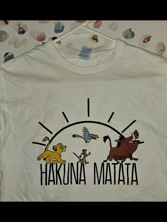 Delta Other - Hakuna Matata Graphic Tee - White